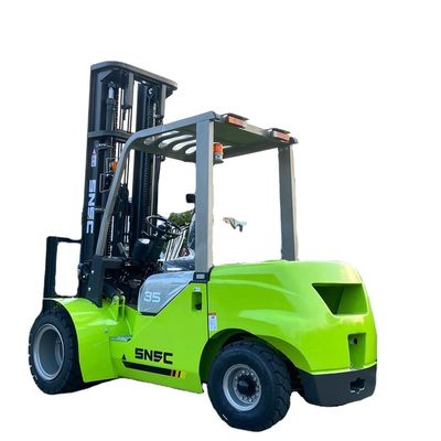 साइड शिफ्टर 4x4 फोर्कलिफ्ट YUNNEI इंजन 3500kg छोटा ऑफ रोड फोर्कलिफ्ट