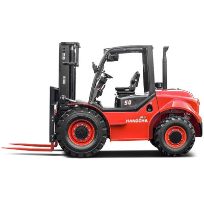 एसएनएससी 5 टन रफ टेर्रेन फोर्कलिफ्ट निर्माता 2WD 4WD 5000 किलो भार