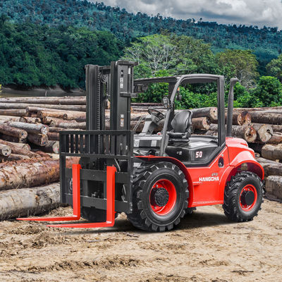 एसएनएससी 5 टन रफ टेर्रेन फोर्कलिफ्ट निर्माता 2WD 4WD 5000 किलो भार