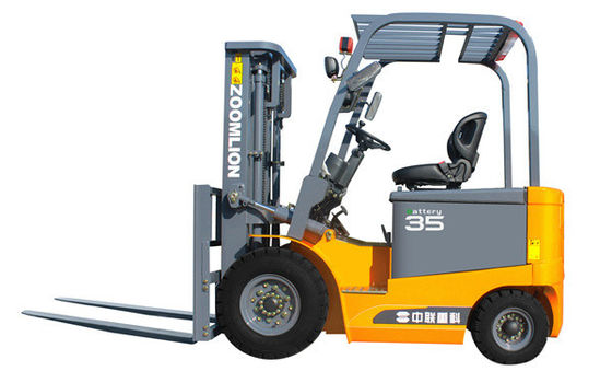 FB35 3500 किलोग्राम साइड शिफ्टर के साथ गाड़ी फोर्कलिफ्ट 1T - 5T भार