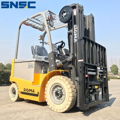2.5टन इलेक्ट्रिक फोर्कलिफ्ट लिफ्ट ट्रक एसएनएससी इलेक्ट्रिक काउंटरवेलेंस फोर्कलिफ्ट