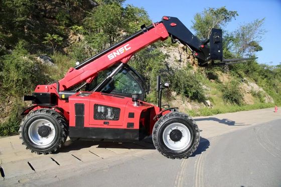 3T-5T फोर्कलिफ्ट दूरबीन बूम 4x4 दूरबीन हैंडलर फोर्कलिफ्ट