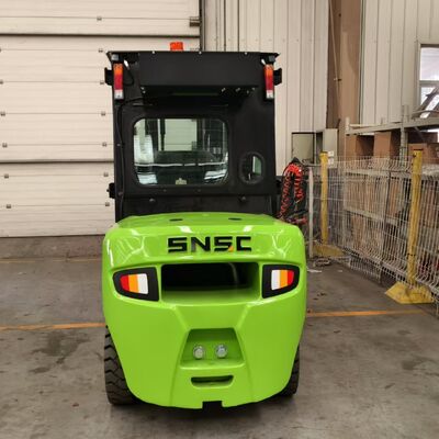 3.5 Ton Diesel Forklift Truck with Reinforced Chassis and USA Curtis Controller for Heavy-Duty Operations